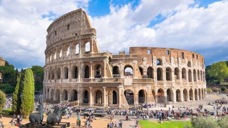 What is the Colosseum famous for?