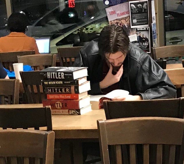 I don't know if this dude is smart and is preparing to save all of us or if  I should be worried. : r/pics