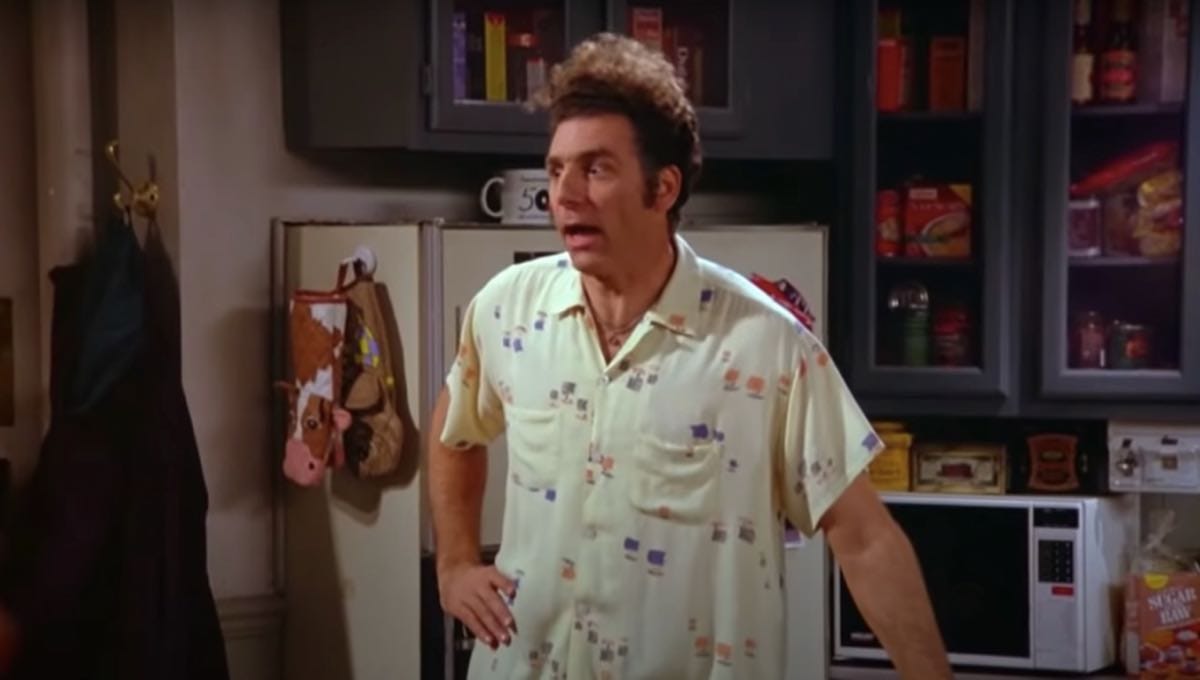 Seinfeld Writer Says Kramer Would Be a Believer in QAnon and Antifa