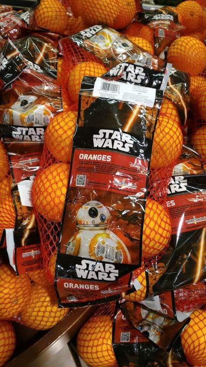 Star Wars Force Awakens BB-8 Oranges