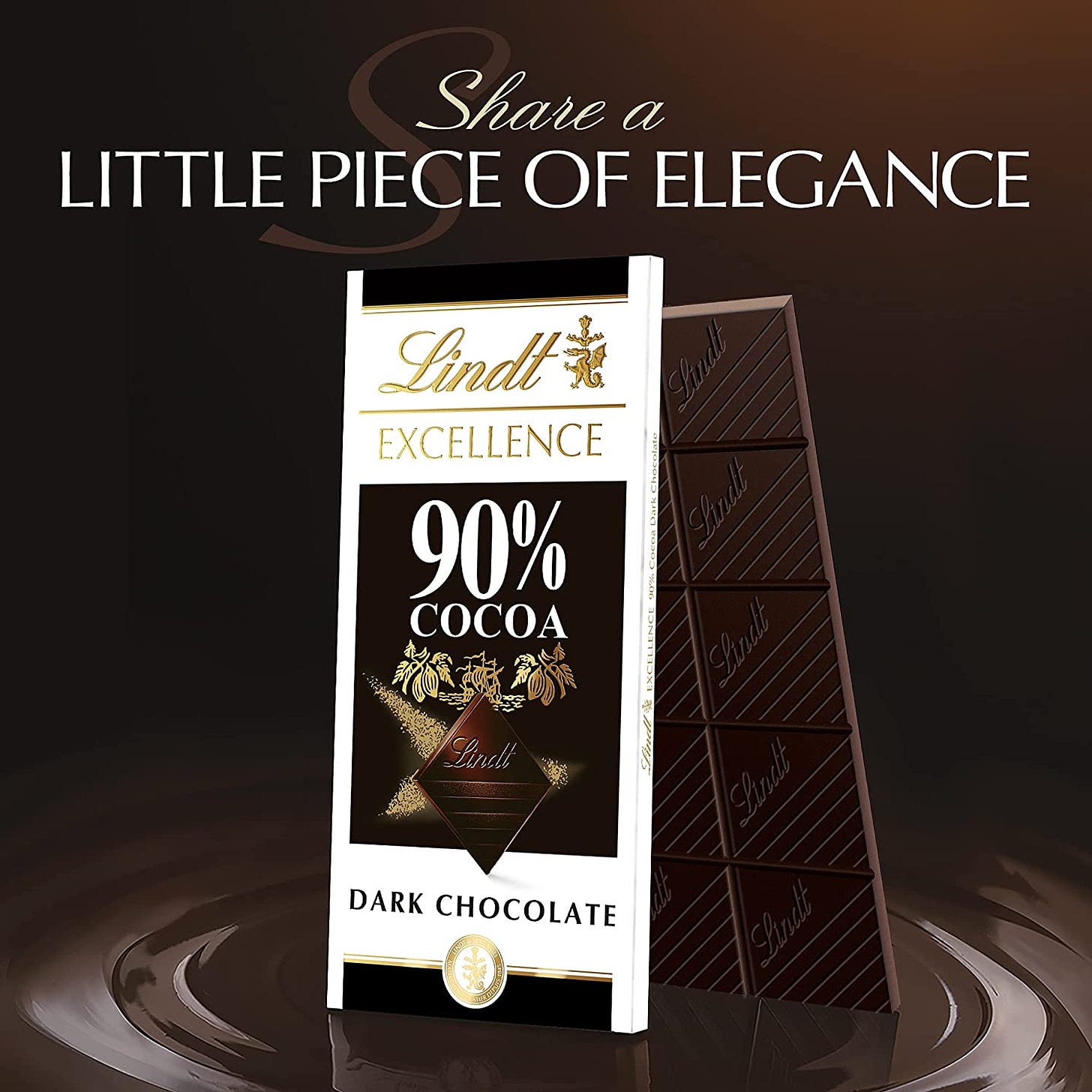 Lindt Excellence Supreme Dark Chocolate 90% Cocoa, 3.5-Ounce Packages (Pack  of 12) : Amazon.ca: Grocery & Gourmet Food