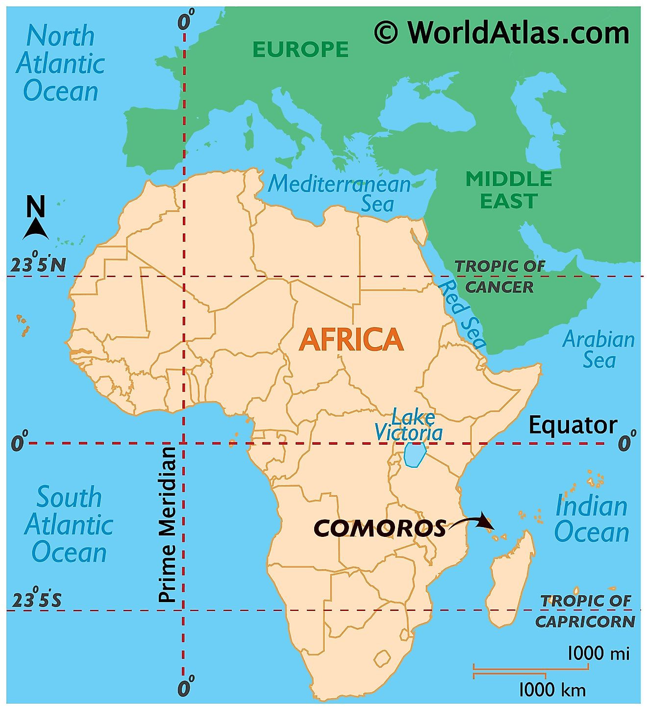 Comoros Maps & Facts - World Atlas