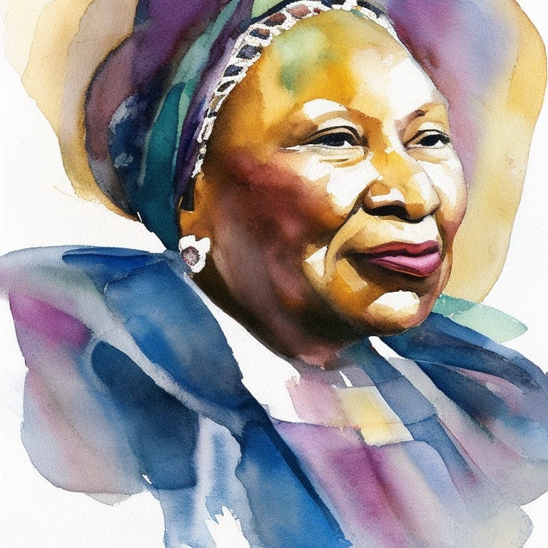 Mary Seacole watercolor