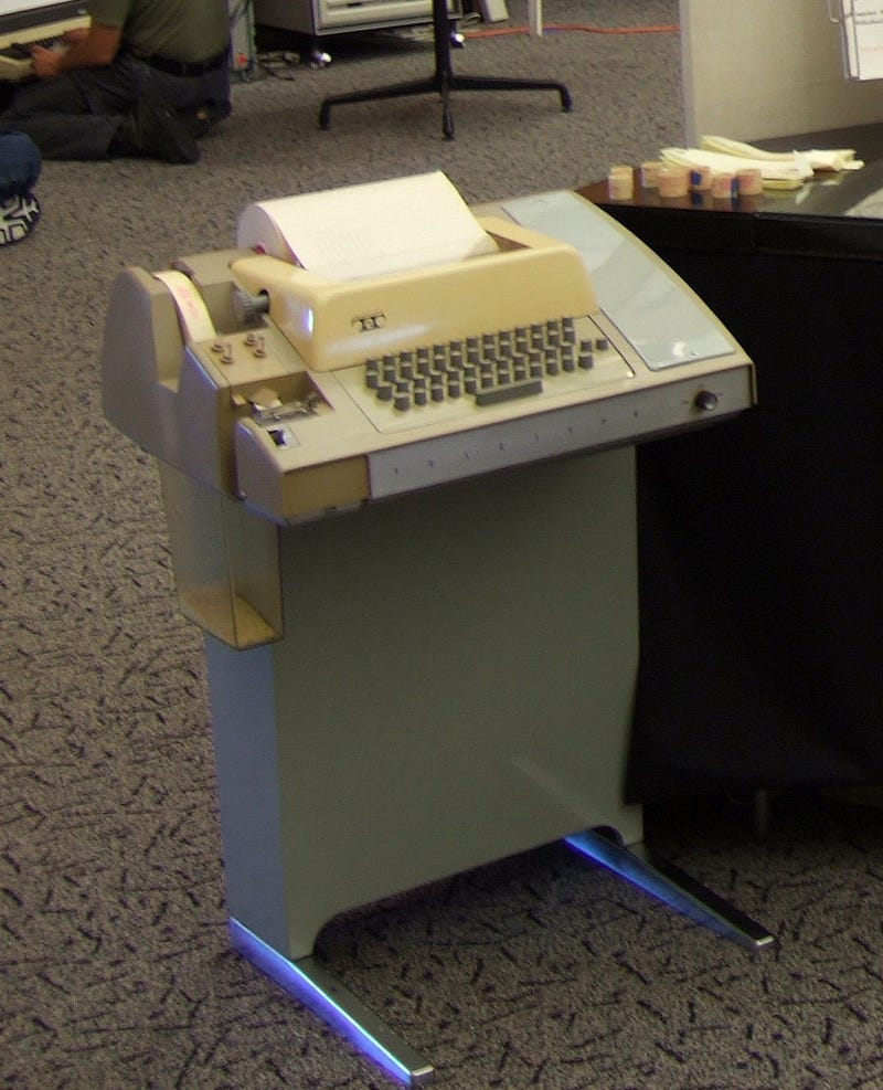 Teletyperwriter, circa 1970s