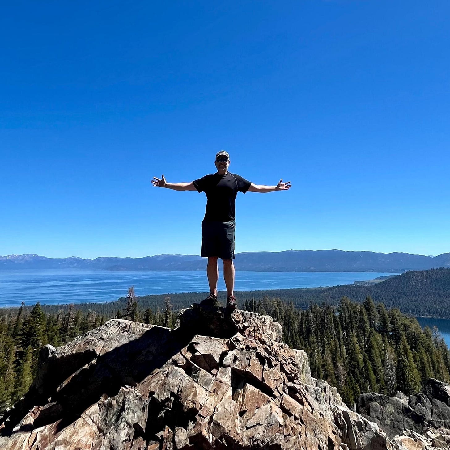 Larry at Lake Tahoe