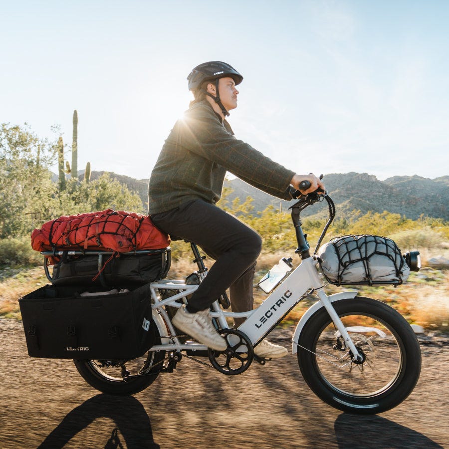 XPedition Single Battery Electric Cargo Bike | Lectric eBikes