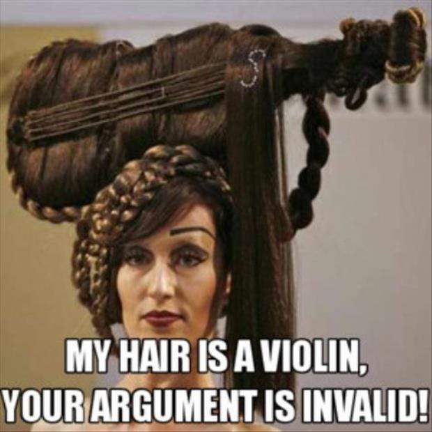 funny your argument is invalid