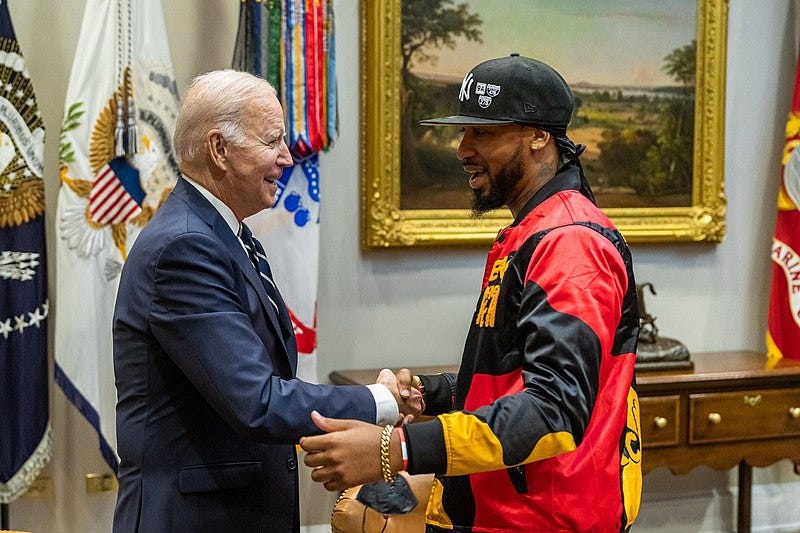 File:President Joe Biden meets with grassroots worker organizers (02).jpg