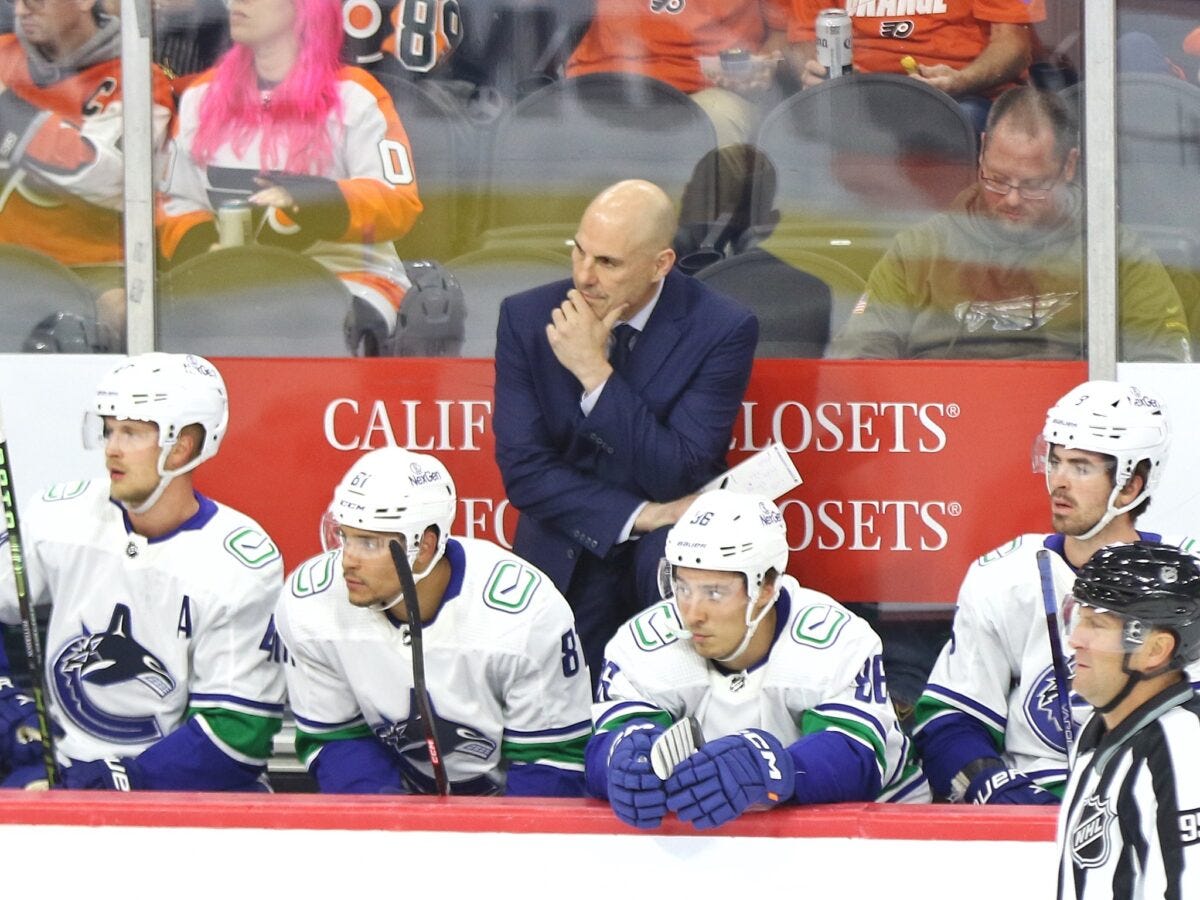 Rick Tocchet Vancouver Canucks