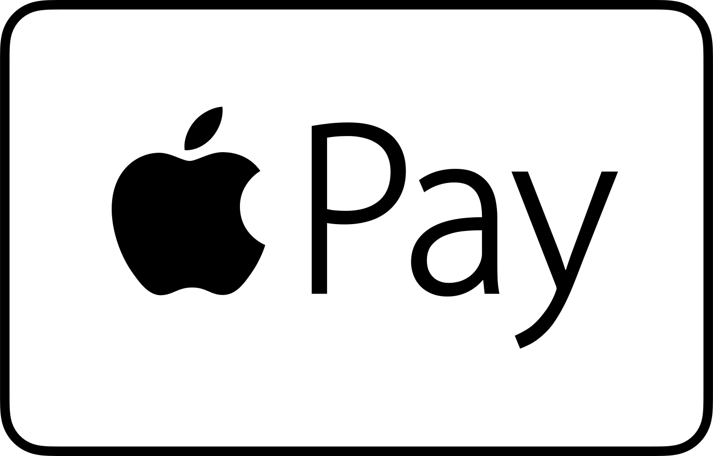 Apple Pay Payment Mark Logo PNG Transparent & SVG Vector - Freebie Supply