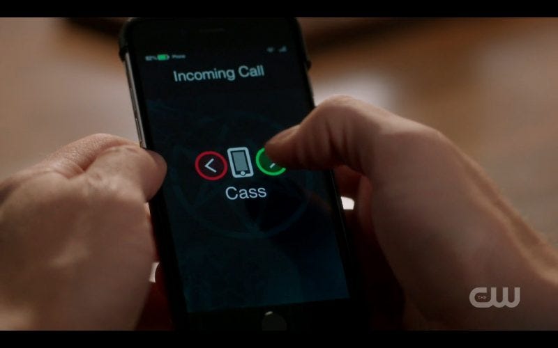 supernatural 1207 cass on smartphone