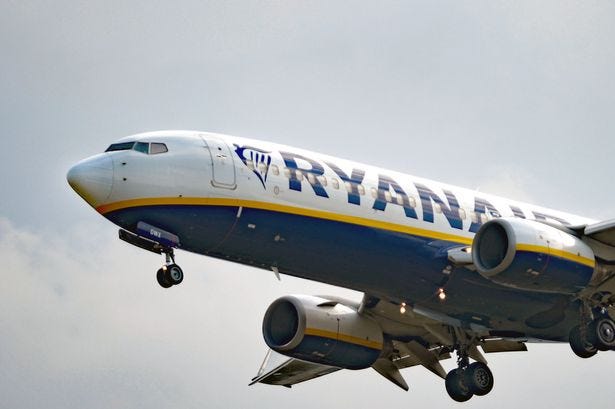 Ryanair plane