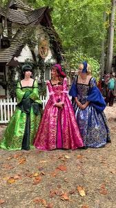 Powerpuff Girls Costume Cosplay at Maryland Renaissance Festival