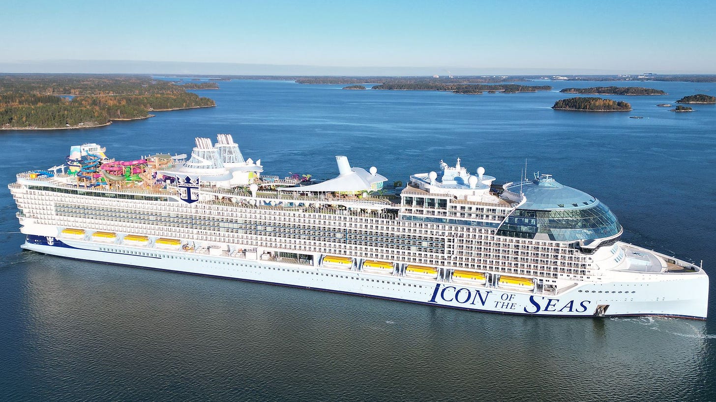 Icon of the Seas: World's biggest cruise ship delivered to Royal Caribbean  | CNN