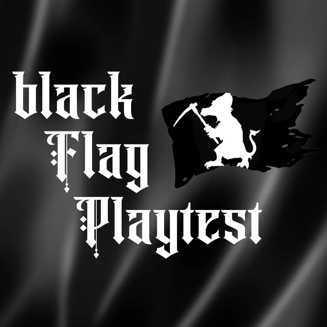 Project Black Flag Playtest logo