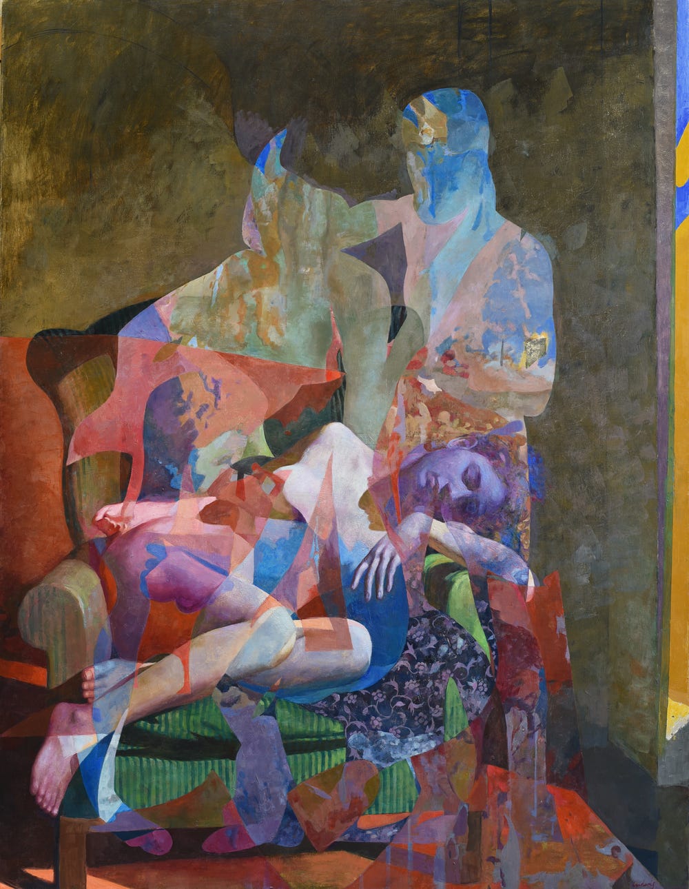 "Daydream II" 70" x 54"