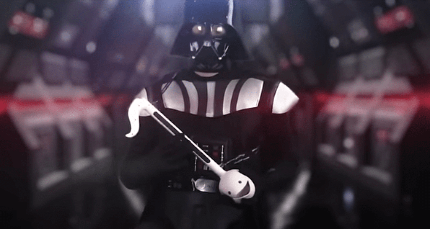 Darth Vader Otamatone