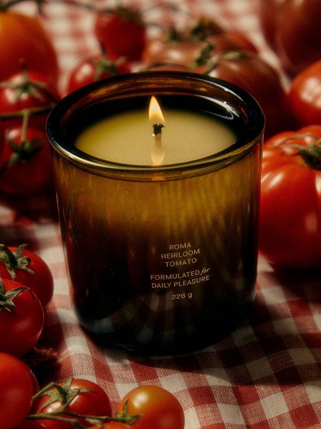 Tomato Candle – Roma Heirloom Tomato Scent – Flamingo Estate