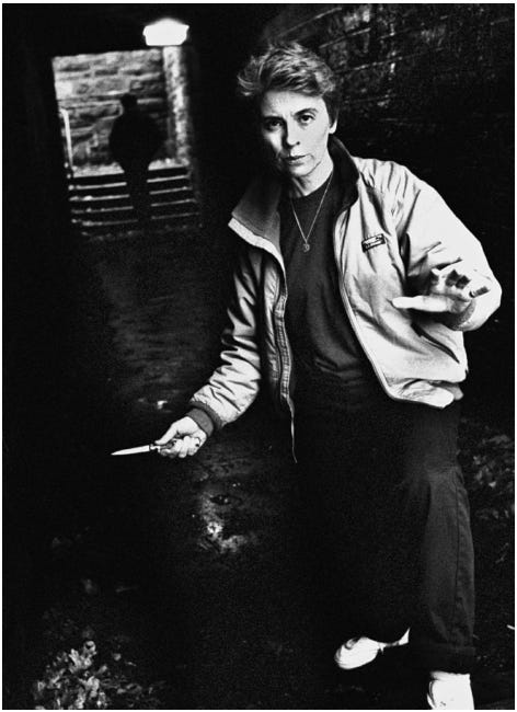 Camille Paglia with a Switchblade (From: Free Women, Free Men) :  r/redscarepod