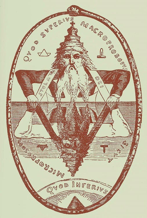 Image: 'The Great Symbol of Solomon', by Eliphas Levi