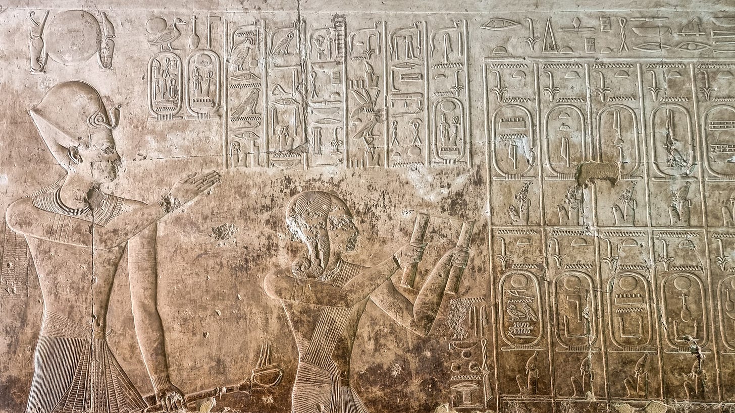 187: The Abydos King List – The History of Egypt Podcast