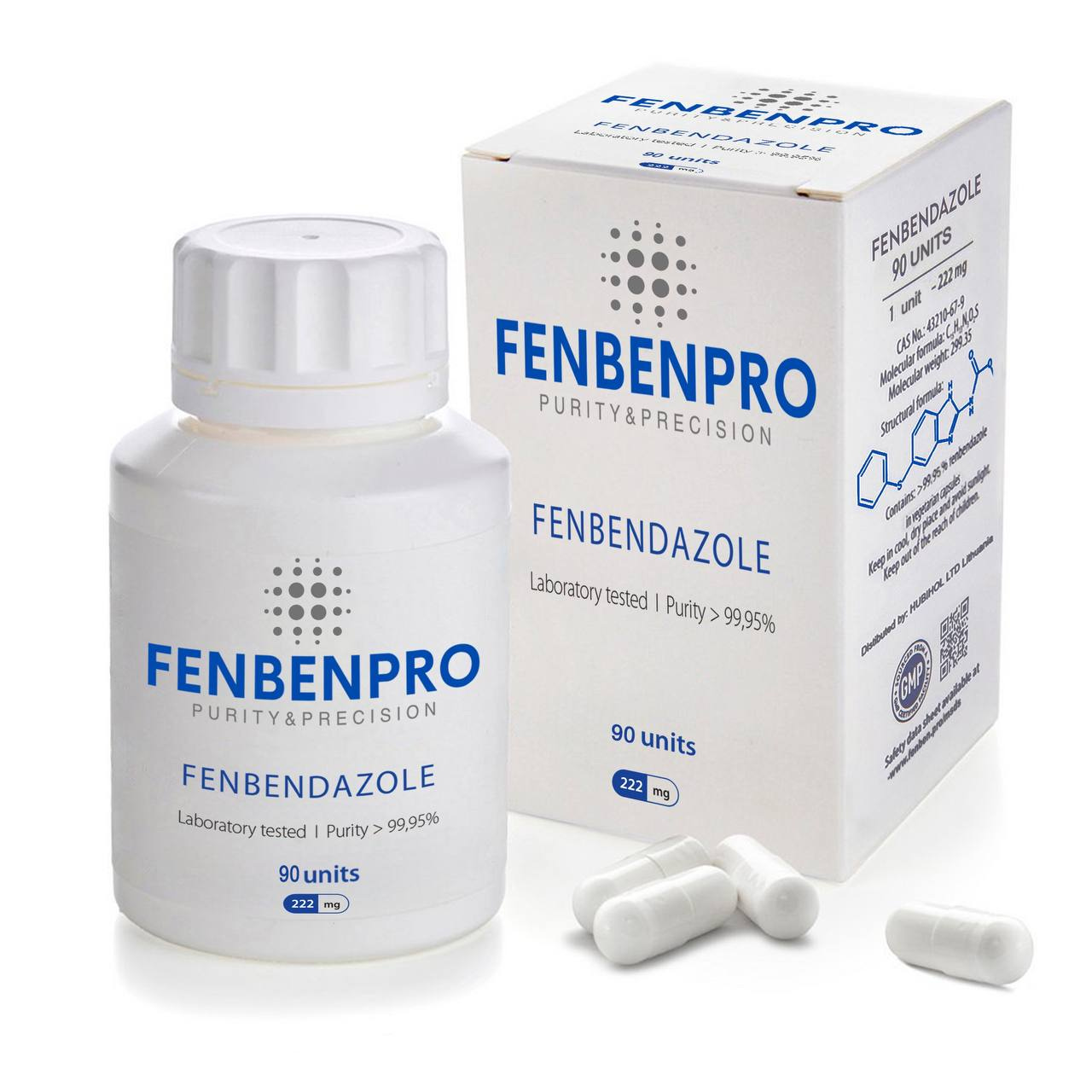 Fenbendazole capsules 444 mg 30 units - Fenben.pro