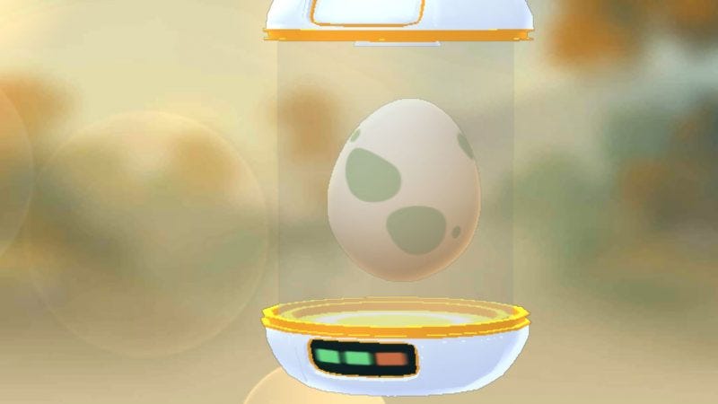 pokemon go incubator