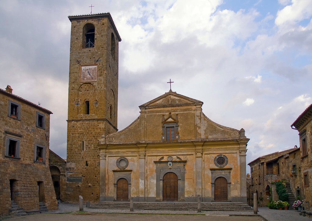 Civita di Bagnoregio | Chiesa di San Donato, Piazza San Dona… | Flickr