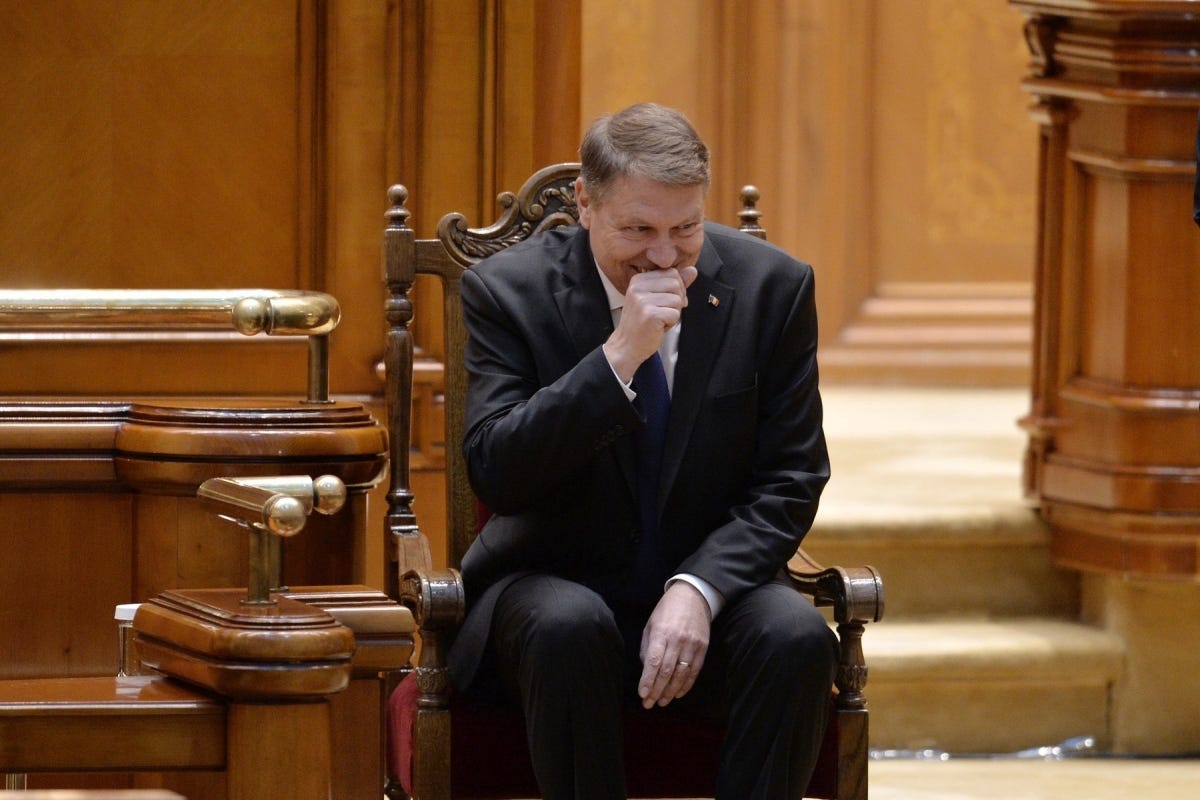 Klaus Iohannis parlament