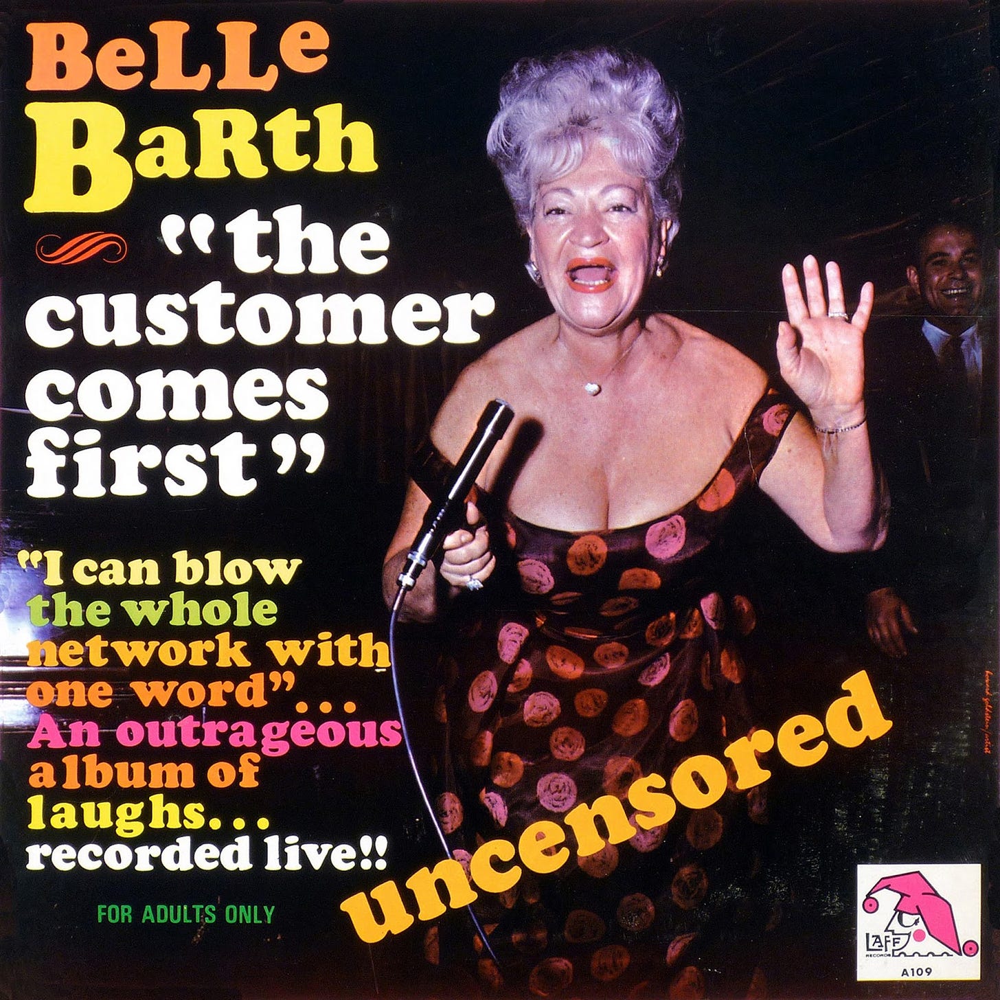 Vintage Stand-up Comedy: Belle Barth - Customer Comes First 1960