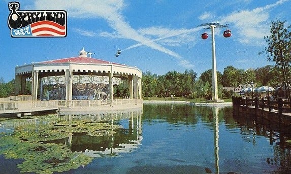 opryland carousel and sky ride