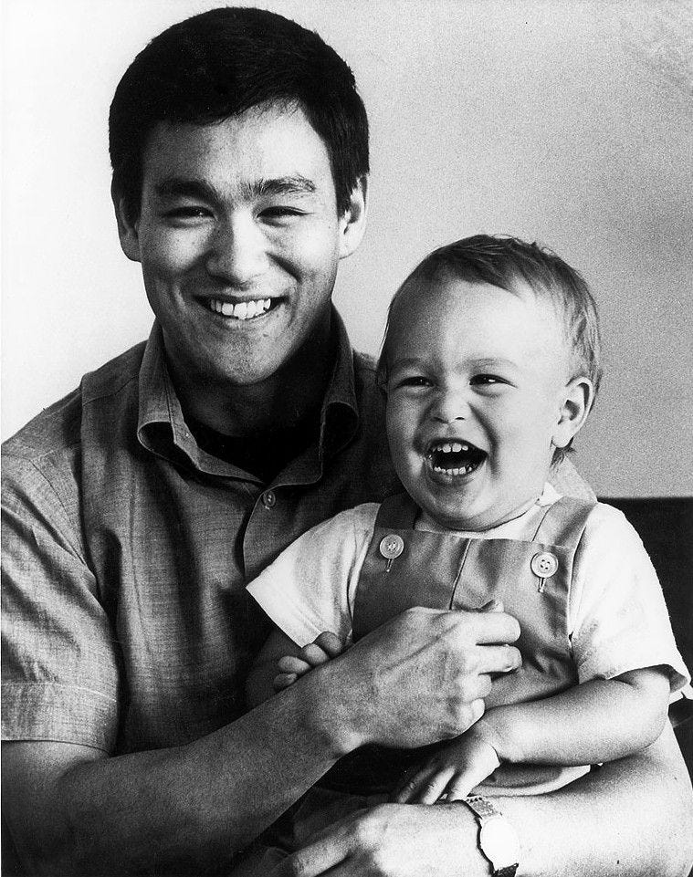Bruce Lee ve oğlu Bruce Lee ve oğlu