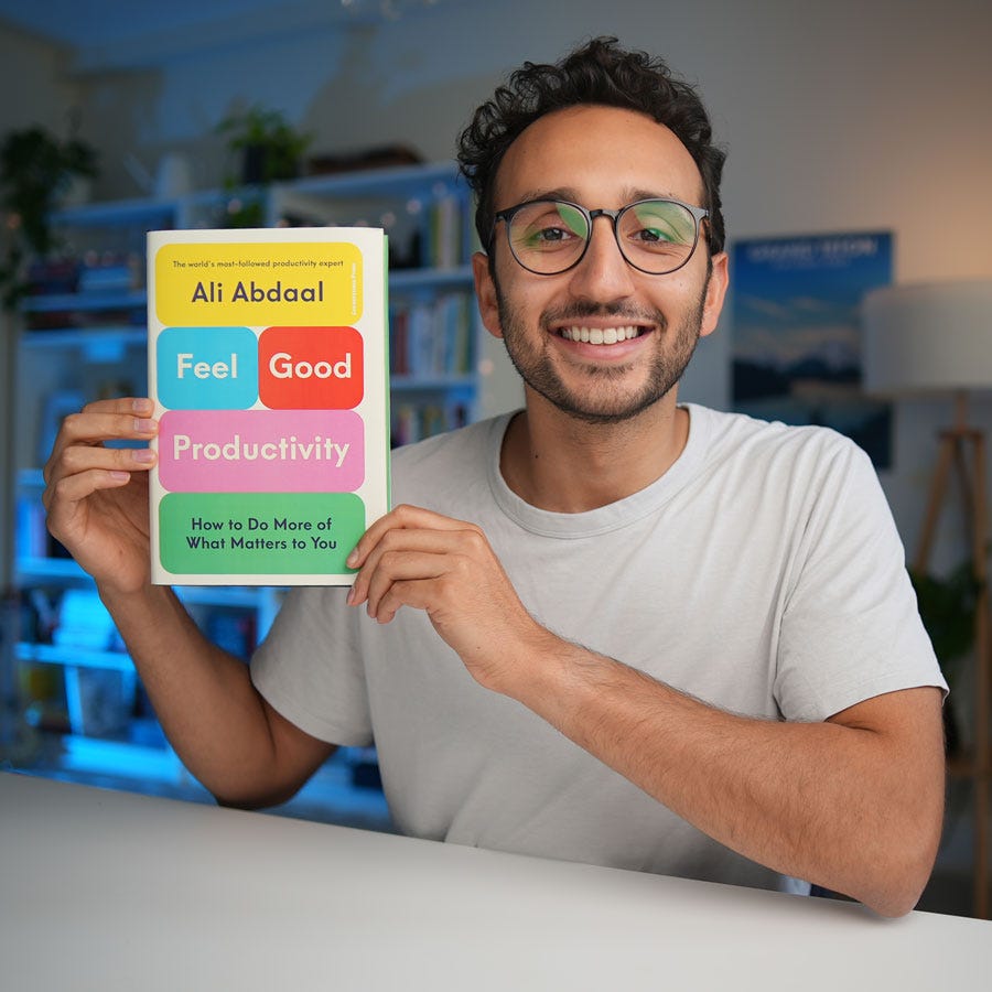 Ali Abdaal - Youtuber, Podcaster, Ex-Doctor & Feel Good Productivity Author