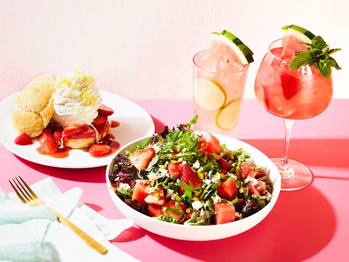 California Pizza Kitchen Summer With New Fresh Strawberry