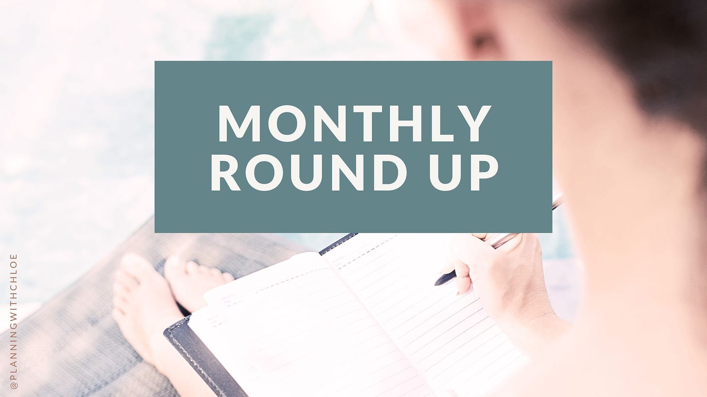 August Monthly Round-Up: Self-care Journaling Prompts