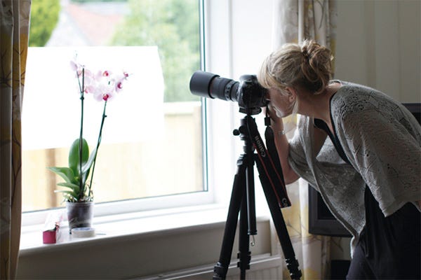 Make a Lightbox Using a Window and Paper