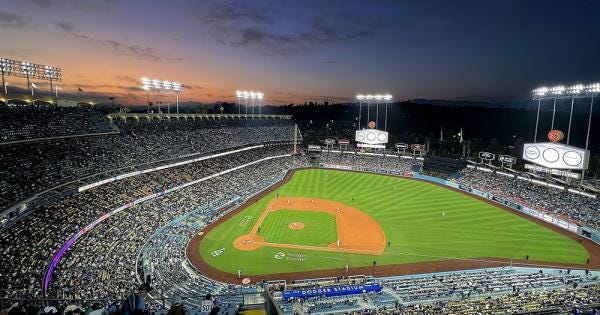 Dodger Stadium is pictured May 16 in Los Angeles. (OSV News/Gary A. Vasquez-USA Today Sports via Reuters)