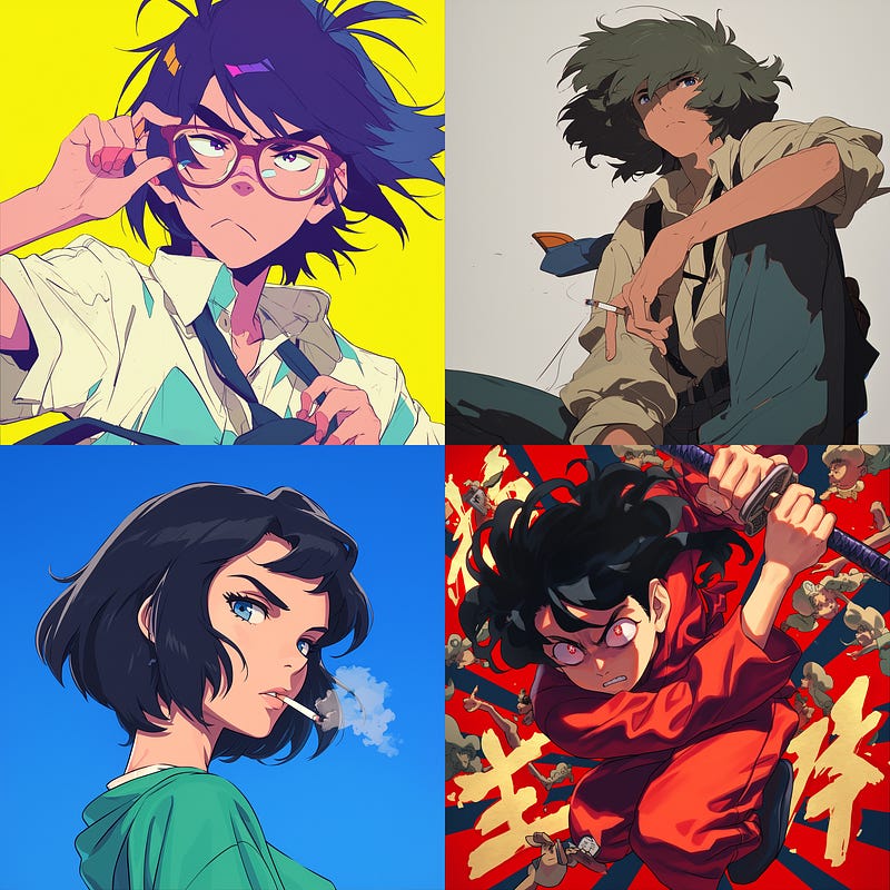 Anime in the style of Norio Matsumoto.