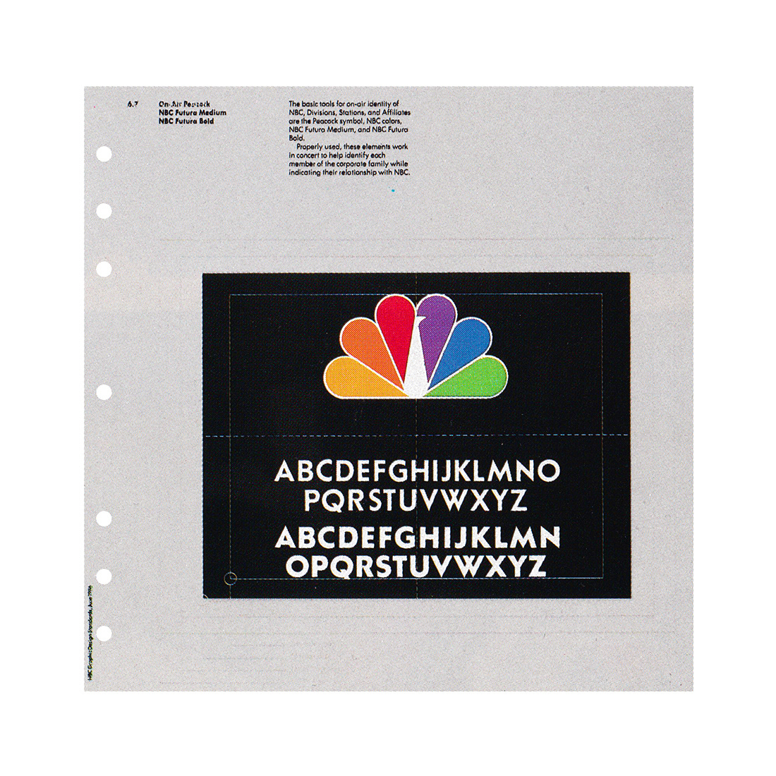 Chermayeff & Geismar's 1986 logo for NBC.