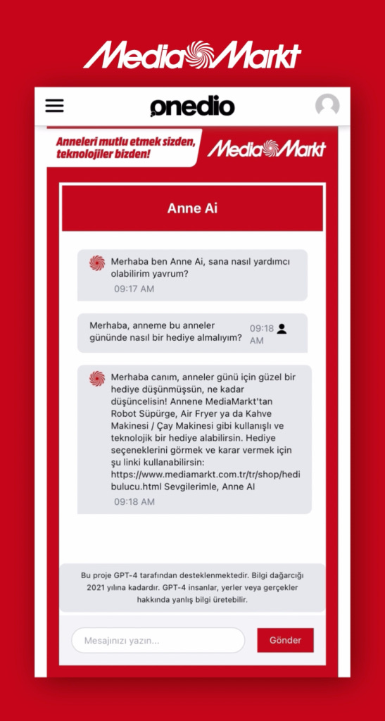 Universal McCann'den Anneler Günü kampanyasına "Anne Ai" projesi - Ad Just  Brand