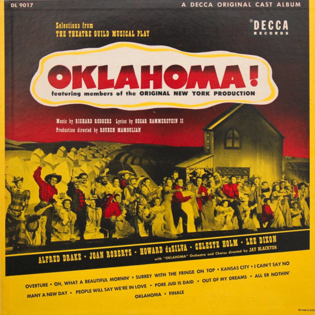 Oklahoma! original album cover