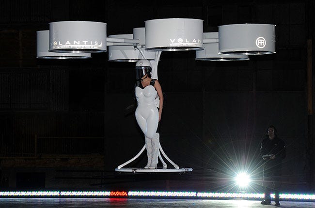 Lady Gaga's Volantis: 7 Things She Said About Her Flying Machine – Billboard