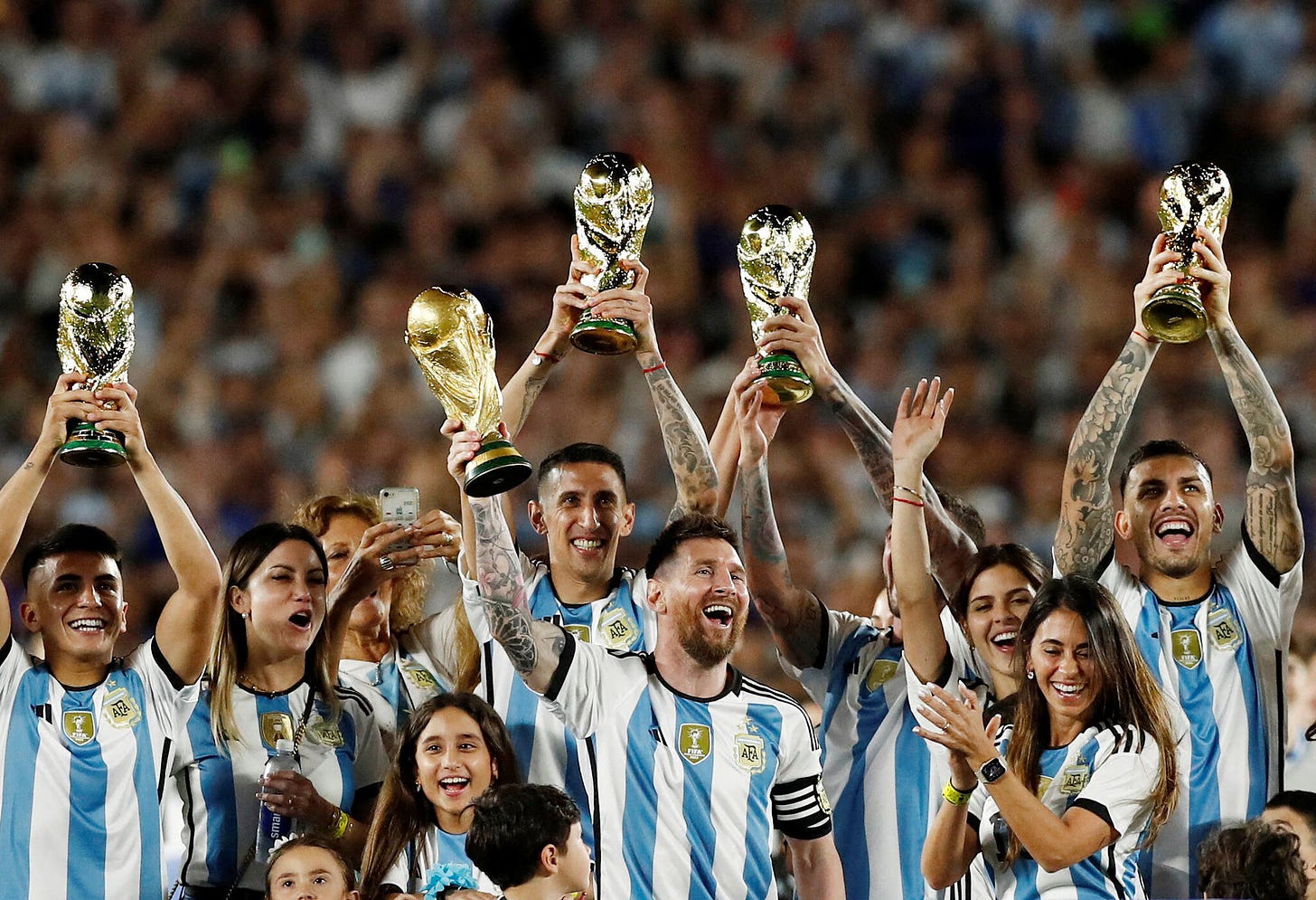 Argentina's World Cup Champions Gather for First Time Since Qatar - The New  York Times