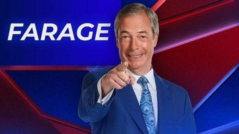 Watch Farage on GB News