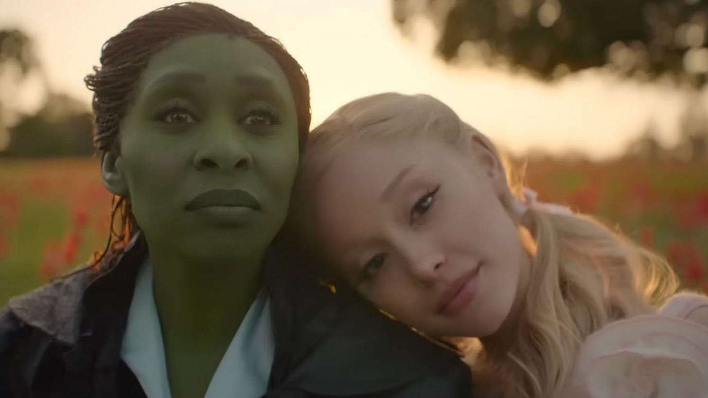 Wicked' Trailer: We Finally Have Our First Look at Cynthia Erivo and Ariana  Grande in the Musical Adaptation | Them
