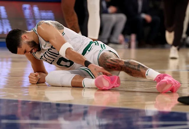 Is Jayson Tatum's Achilles injury the cost of the modern game and  increasing physicality? - Yahoo Sports