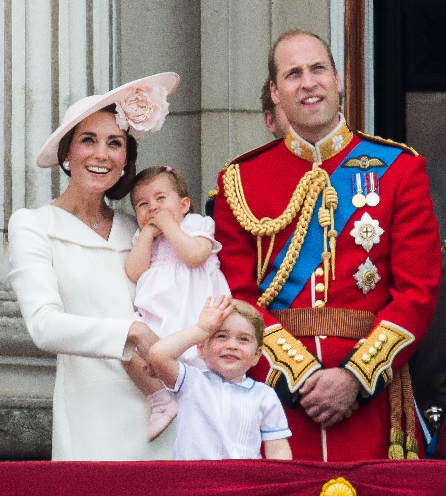 princess charlotte makes trooping the colour debut in 2016