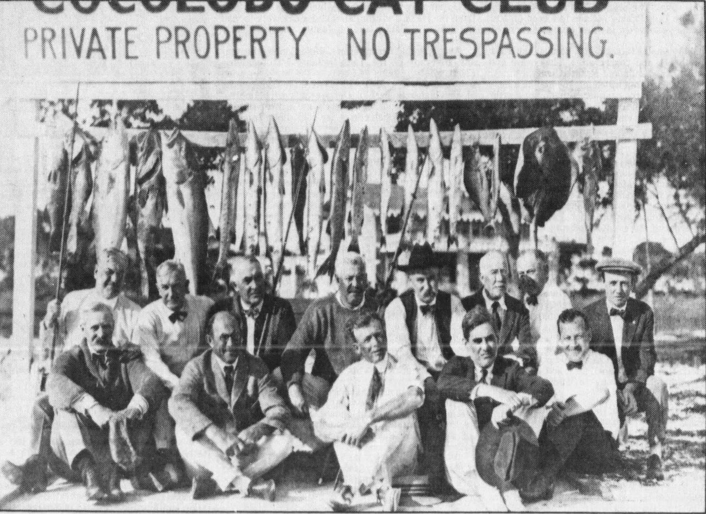  Figure 3: President Warren Harding at Cocolobo Cay Club in March of 1923