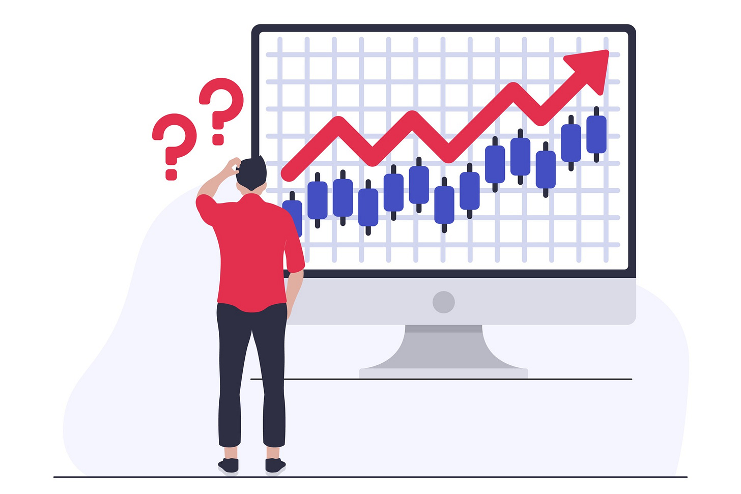 Stock Market Confusion 2211337 Vector Art at Vecteezy