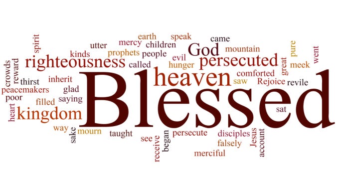 A Different View of the Beatitudes | biblestudyetc